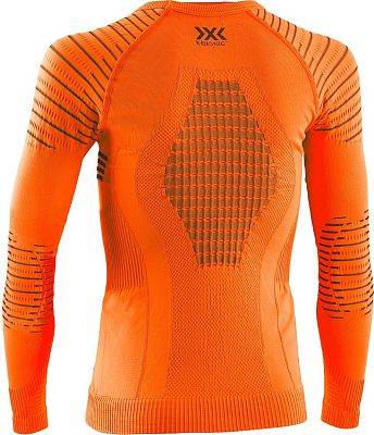 Превью Термобелье Термофутболка X-BIONIC Invent 4.0 Round Neck LG SL Jr Sunset Orange/Anthracite